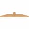 Ekena Millwork Portland Smooth Timber Gable Bracket, Western Red Cedar, 36"W x 7"H x 1 1/2"D x 3 1/2"F, 5/12 Pitch GBW036X07X0204POR00SWR - alternate 5